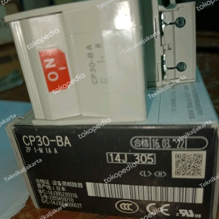 Circuit Protector Mitsubishi Cp30Ba 2P 1M 1A