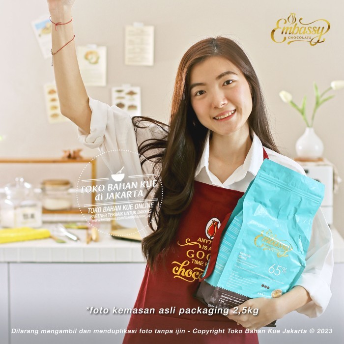 

Embassy Chocolate - Oceanic Blend 65% 2,5kg Dark Couverture Tulip