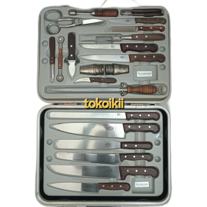 TERBAIK VICTORINOX ROSEWOOD KNIFE SET (NOS) KODE 602