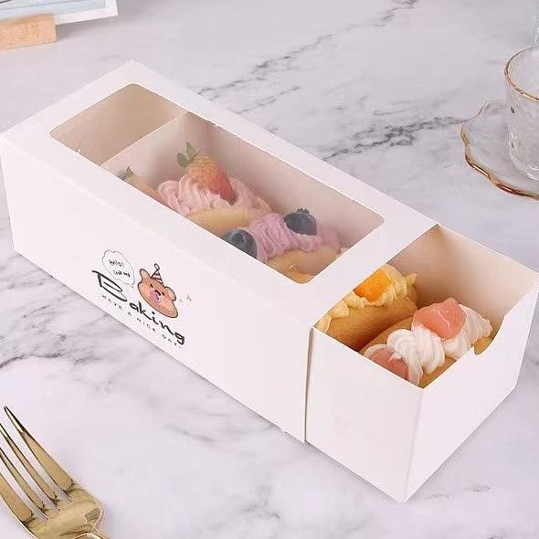 

SPECIAL Dus Kotak Box Donat Bomboloni Brownis Donut Kardus Kemasan Makanan 10pcs sd-46