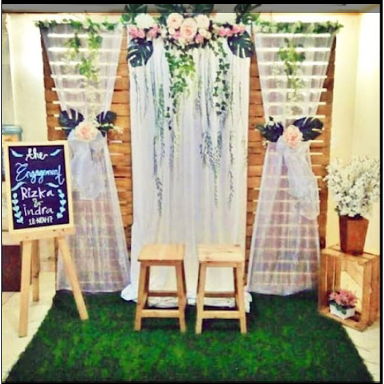 Backdrop photobooth rustic woodden backdrop