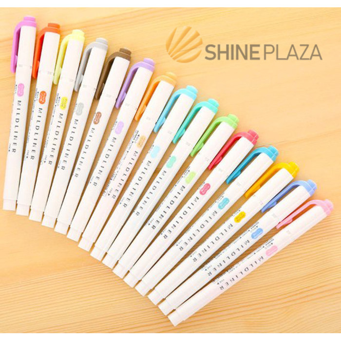 

TERMURAH MILDLINER ZEBRA DOUBLE-SIDED PASTEL HIGHLIGHTER KODE 1266