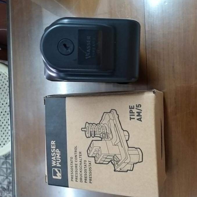 Termantab] AM 5 Wasser Pressure Switch Control PM 5 Ital Asli Otomatis Pompa Air