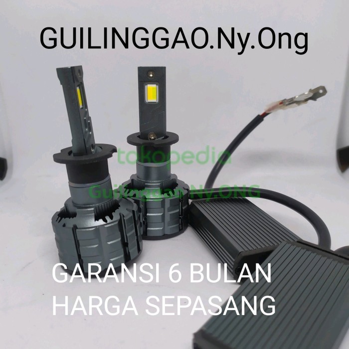 Led Soket H1 Lampu Mobil. 3 Warna Super Bright