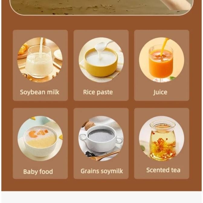 

Mesin Pembuat Susu Kacang Kedelai Otomatis Multifungsi Soy Milk Maker Blender Susu Kedelai TMS