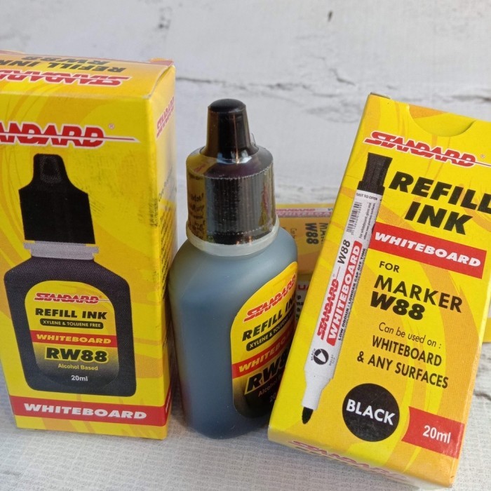 

BERKUALITAS REFILL TINTA SPIDOL PAPAN TULIS WHITEBOARD STANDARD RW-88 KODE 1448
