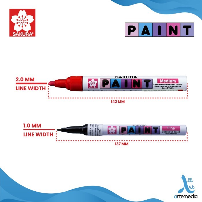 

TERBARU SPIDOL PERMANEN SAKURA PAINT MARKER PIGMENT COLOR KODE 841