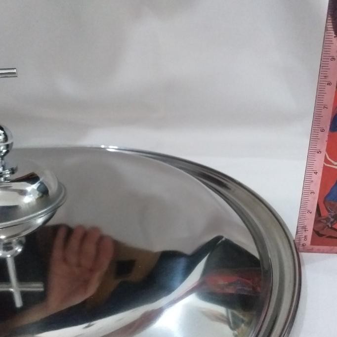 TUTUP NAMPAN PERJAMUAN STAINLESS STEEL