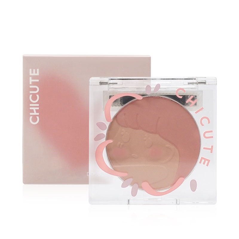 New 100% Originalll Ohsome - Chicute Double Color Blush 01/03/06 4G New Best Quality Asli 100%