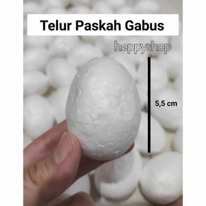 

Produk Unggulan] Telur Paskah Gabus, Telur Gabus, Telur Sterofoam