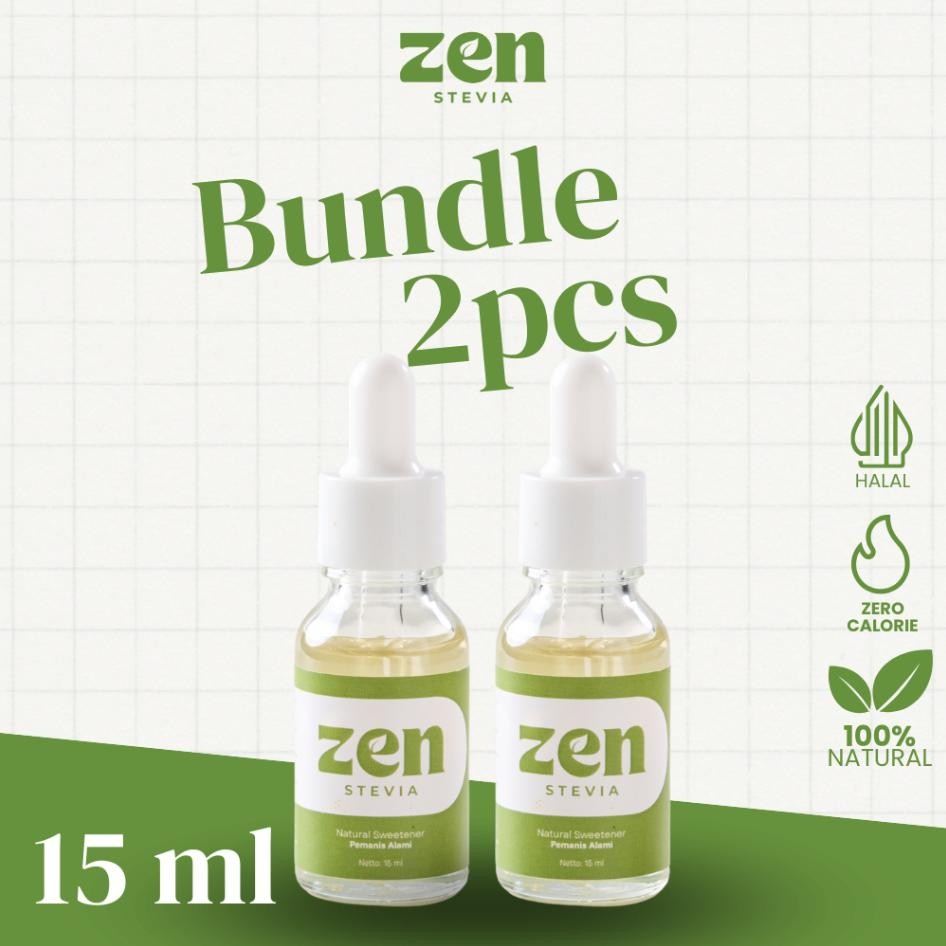 

Paet 2 Pc 15 Ml Zen Tevia Natural Weetener 15 Ml Pemani Ala Gula Tevia Tete Nol Al