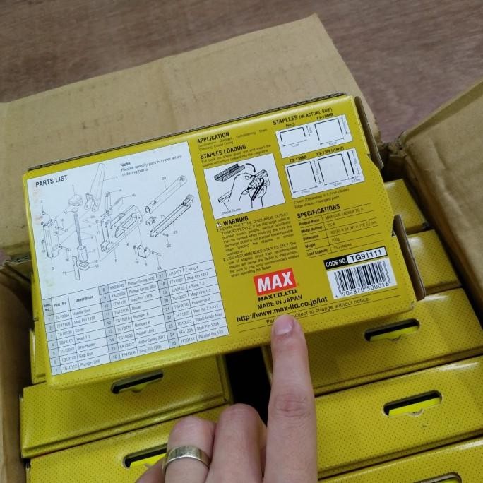 

Promo Max Gun Tacker Jepang Original Made in Japan COD
