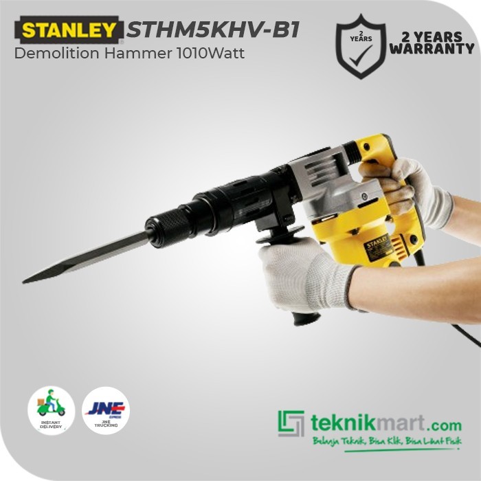 Stanley Demolition Hammer / Bor Bobok Beton 17mm 1010Watt STHM5KHV