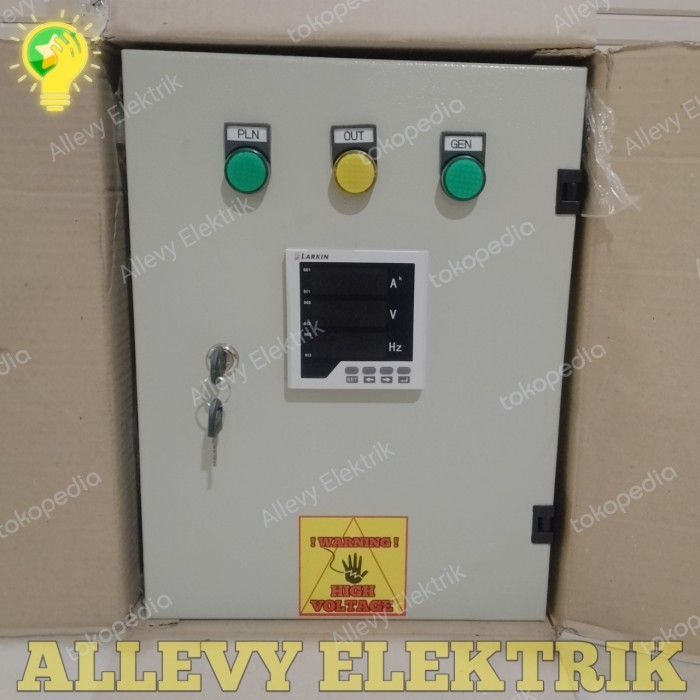 PANEL COS ATS PLN GENSET 1PHASE 100A