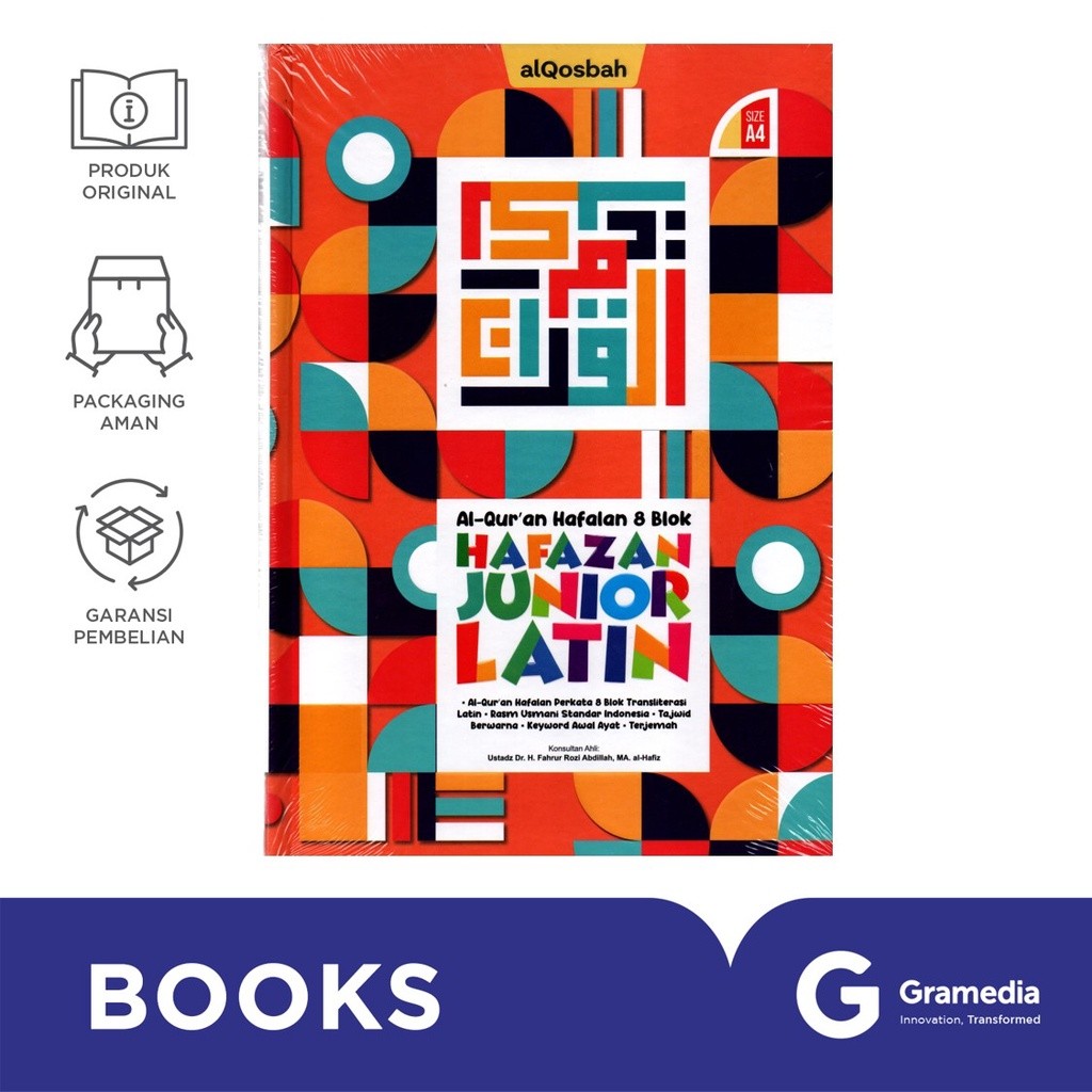 Al Quran Hafazan 8 Blok Junior Latin A4