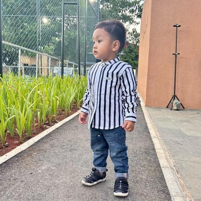 NEW ARRIVAL  KEMKO ANAK LAKI LAKI MOTIF SALUR BRAND LIBAS ORIGINAL BAJU KOKO ANAK KIDS LEBARAN 2025 