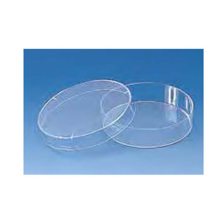 Petri dish. 55mm Diameter Lid 14mm Height disposable. Cawan petri