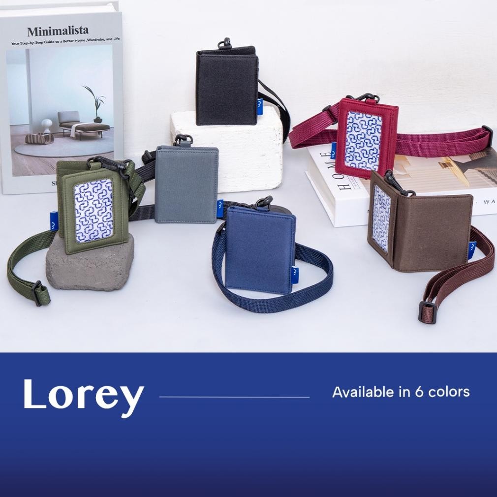 

TERLARIS Wallts Lorey - Lanyard Name Tag Id Card Pria Wanita TR24