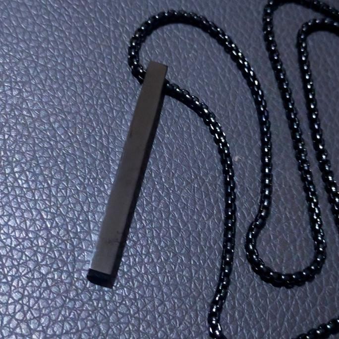 Liontin Bandul Pria Pendant Titanium Kalung Stainless Tahan Karat