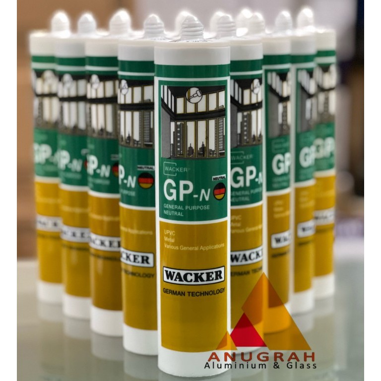 TERPERCAYA Lem Silikon Wacker GPN Silicone Sealant Neutral