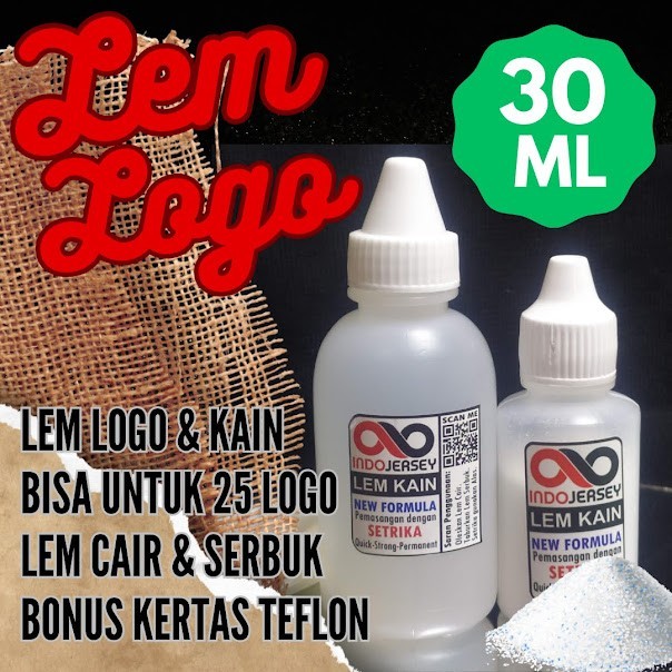 PRODUK TERBATAS Lem Logo / Kain / Bahan / Bordir