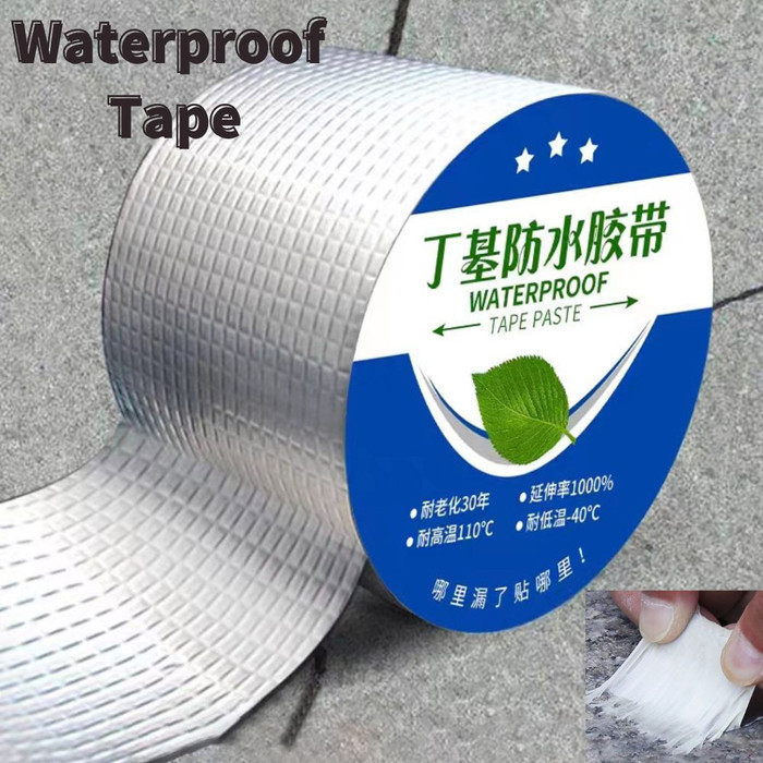 BERGARANSI Lakban Anti Bocor Lem Anti Air alumunium Foil Waterproof Tape
