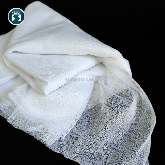 EKSLUSIF kain keras pelapis furing interlining lem trikot tipis