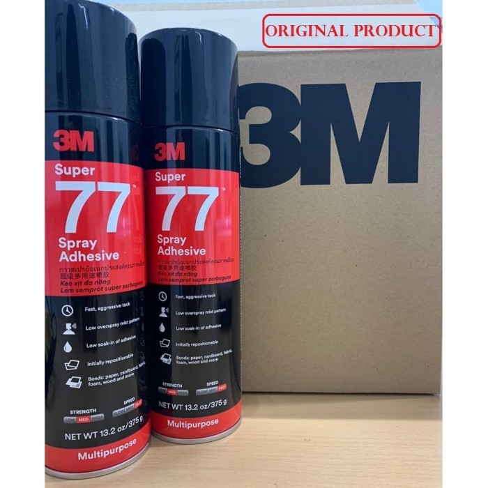 TERPERCAYA Lem 3M Super 77