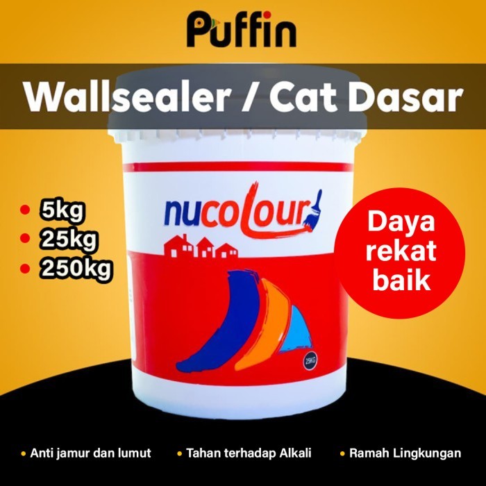Cat dasar Interior Nucolour Wallsealer 25 kg