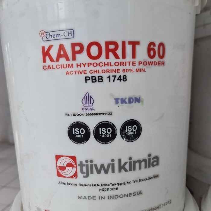 Kaporit Powder 60 % Tjiwi Kimia