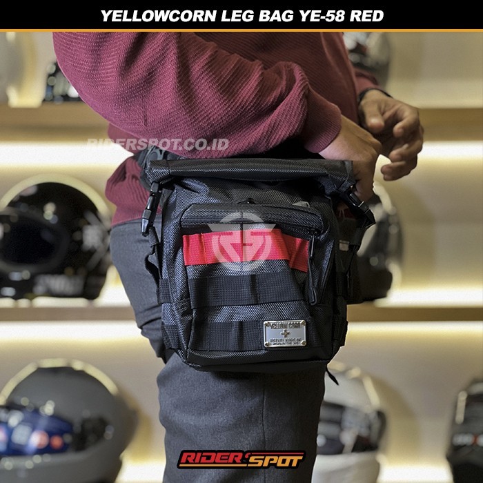 Tas Yellowcorn Leg Bag Riding Bag YE 58 Red Tas Kaki Yellow Corn ORI
