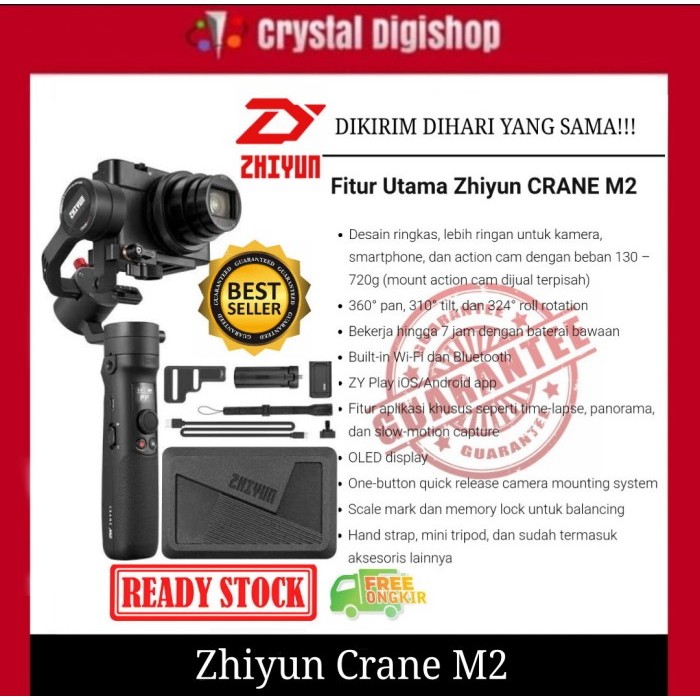 Zhiyun Crane M2 3-Axis Gimbal Stabilizer - Zhiyun Crane M 2 - Crane M2