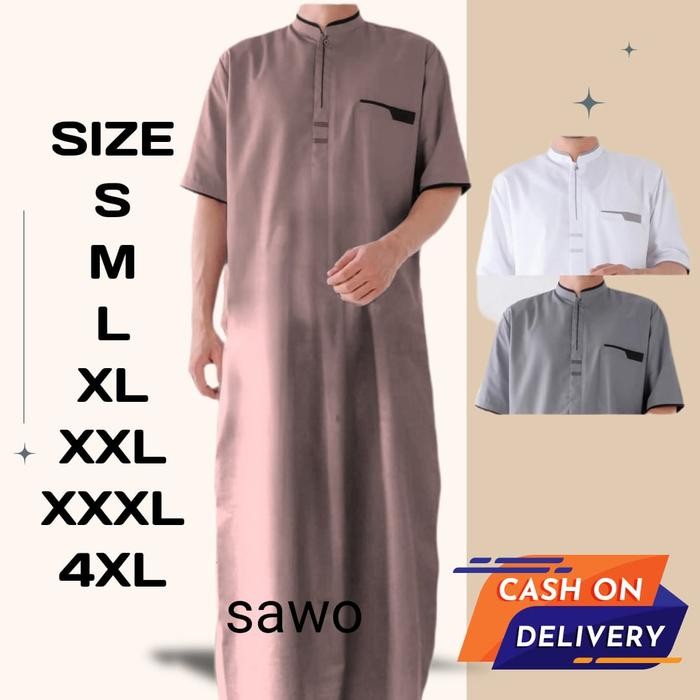 Best Seller Gamis Pria Arab Baju Gamis Pria Terbaru 2024 Gamis Jumbo