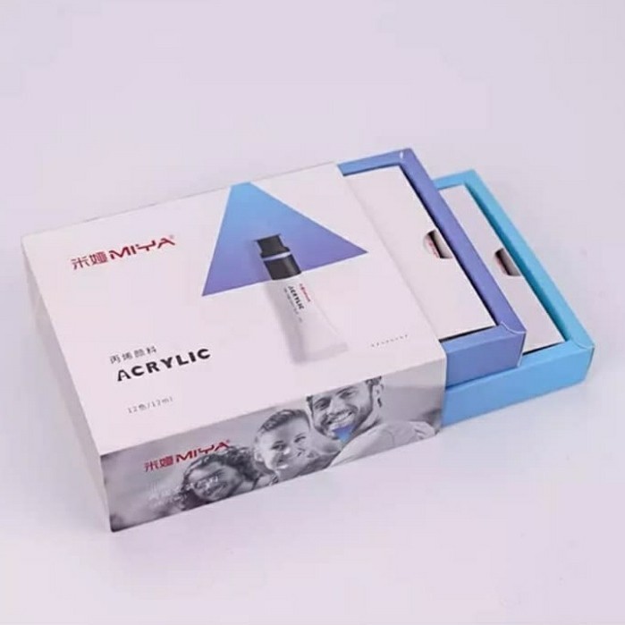 

TERBARU MIYA Acrylic Color 12ml x 12 set BISA GOSEND!