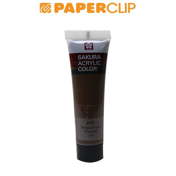 

TERBARU CAT ACRYLIC SAKURA XAC20-17 20ML VANDYKE BROWN
