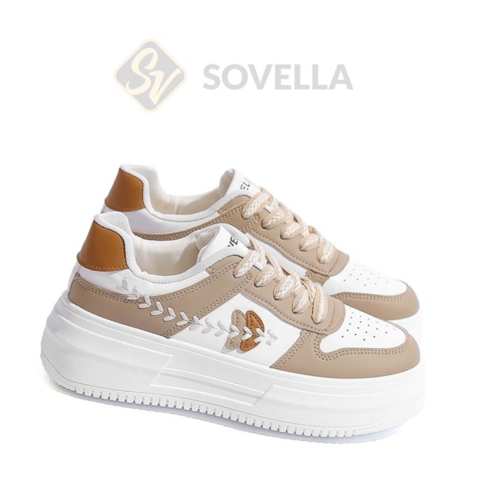 Sovella Havana Sepatu Sneakers Tali Wanita Import