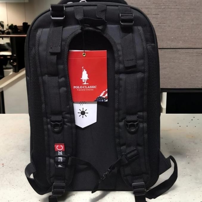 Polo Classic 16802 / 16804 Tas Ransel Laptop Jumbo 20 Inch Backpack Ilhammanda122