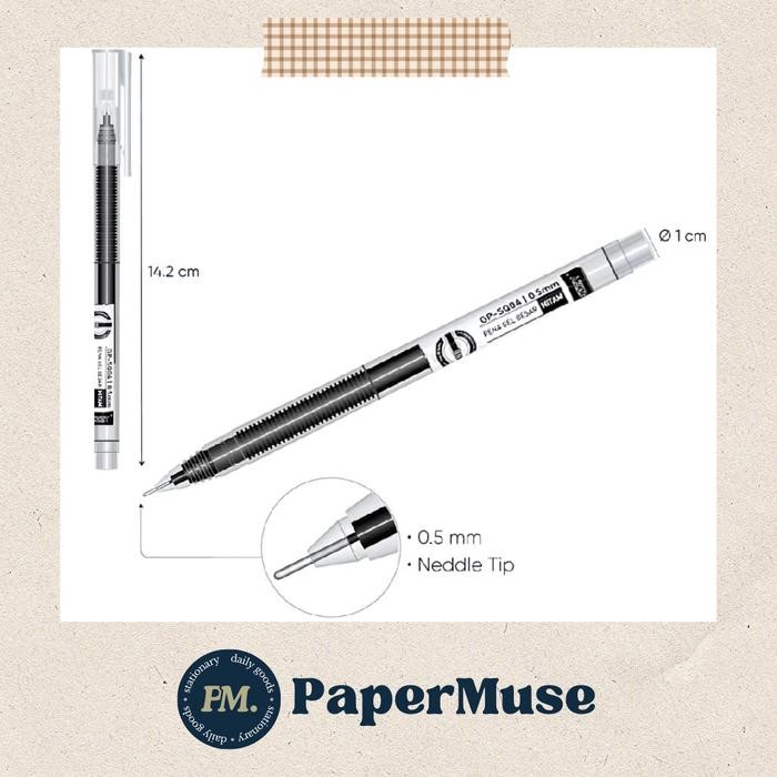 

TERBARU PULPEN GEL BESAR (HITAM) 0.5 MM ISI 12 PCS MEREKSQUEEZY