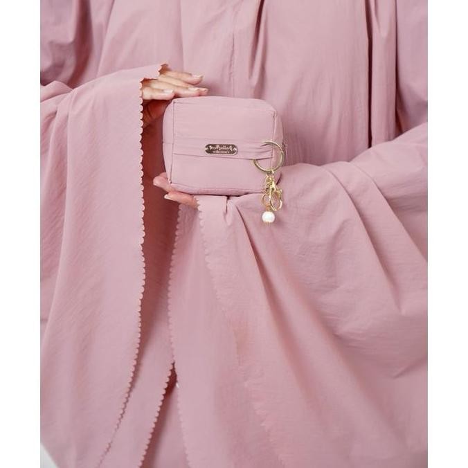 Spesial Mukena Mini Travel Sierra Series Parasut Korea Crinkle Travelling Friendly