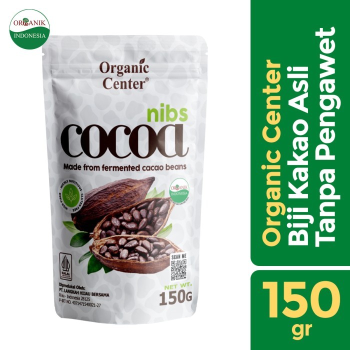 

Ready Organic Center - Cacao Nibs Sweet 150gr - Biji Cokelat - Biji Kakao