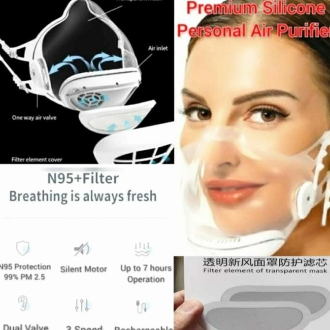 Masker Elektrik Air Purifier Tokonasrulmahardi