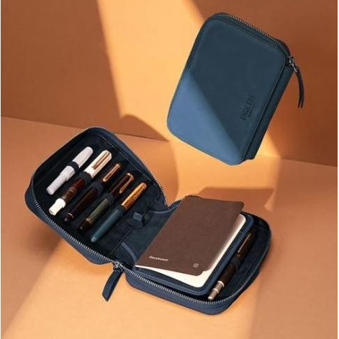 

ENDLESS LEATHER ADJUSTABLE PEN POUCH /PEN CASE (10 SLOTS)