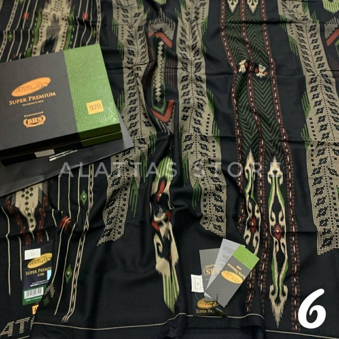 Sarung Atlas Jaquard Songket Super Premium