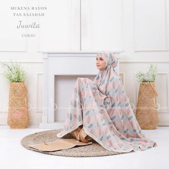 Spesial Belimukena - Mukena Dewasa Rayon Traveling Tas Sajadah Juwita