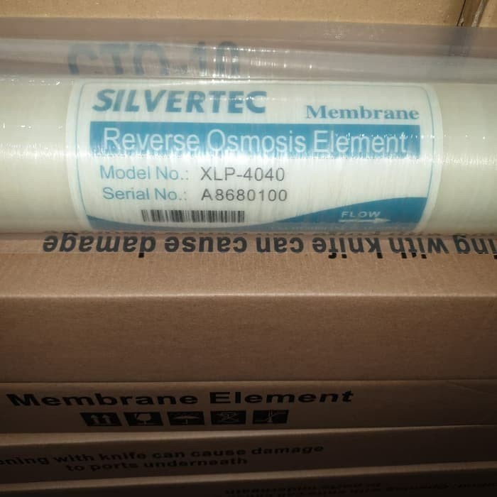 Membrane 2000Gpd XLP 4040 Membran RO Silvertec Alat Saring Air Depot