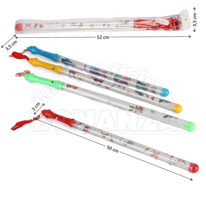 [Bonanza] Mainan Tongkat Lampu Stick Patroli Stick Pasir Tongkat Patroli