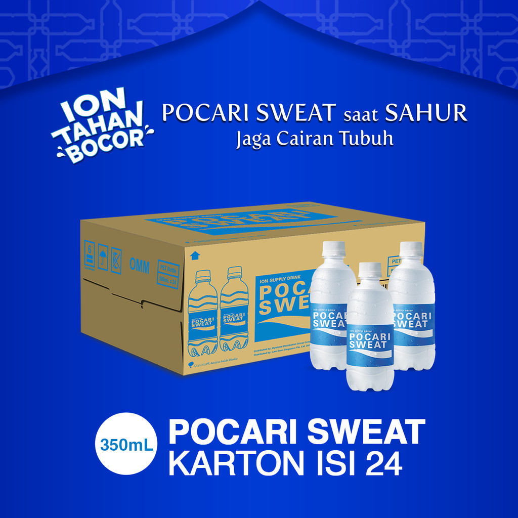 

POCARI SWEAT Pet 350ml - 1 Karton (24 Botol)