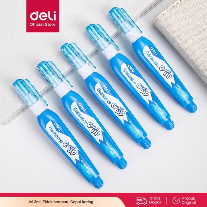 

TERBARU DELI CORRECTION PEN/ CORRECTION PEN 3ML MUDAH MERESAP EH10590 KODE 519