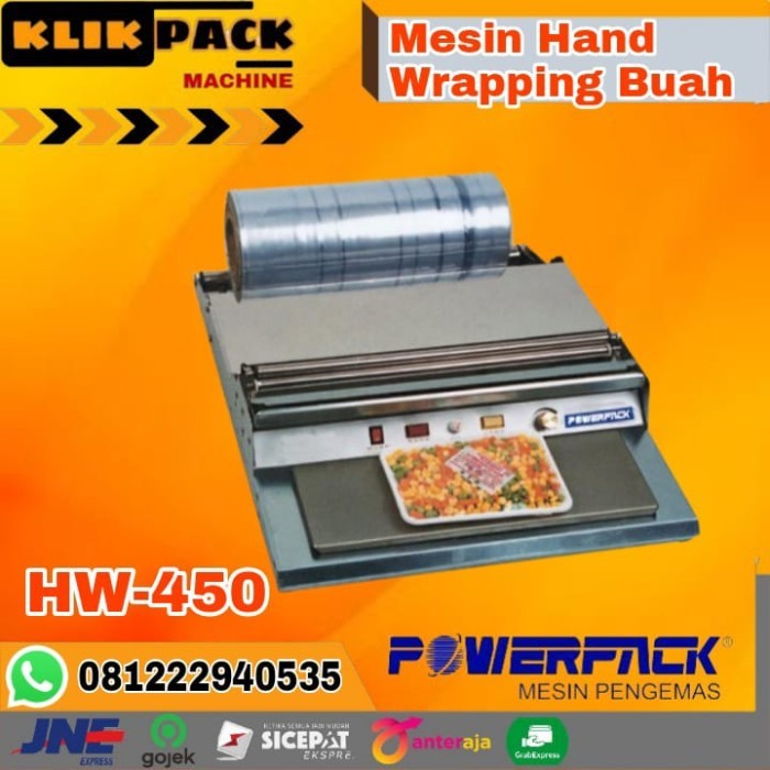 Mesin Wrapping Buah Hand Wrapping HW450 POWERPACK
