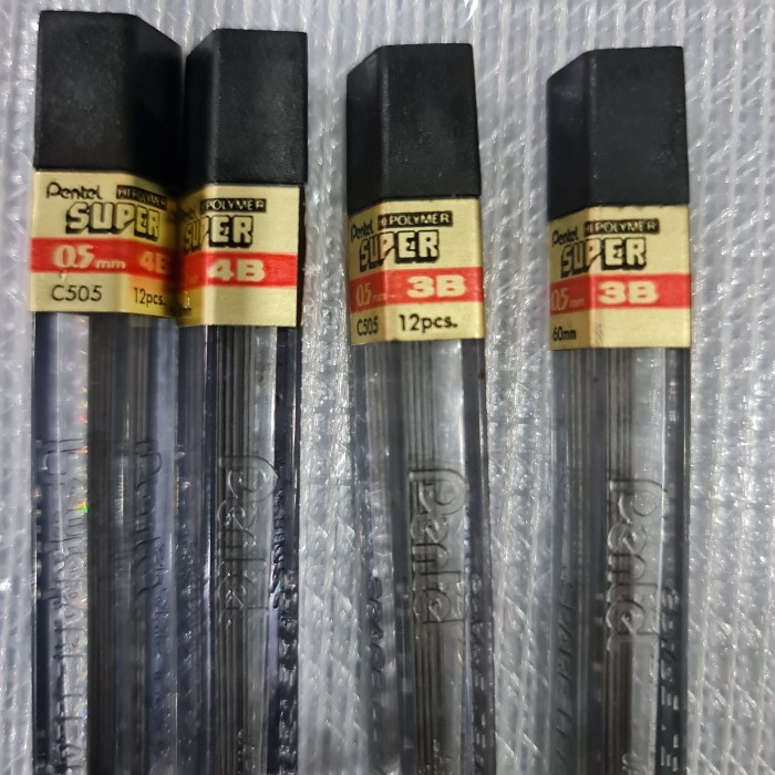 

PROMO SPECIAL ISI / REFIL PENSIL MEKANIK 0,5 3B & 4B PENTEL ASLI KODE 747